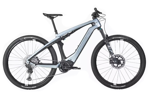 Porsche eBike Cross - Silver (Medium Size) : Suncoast Porsche